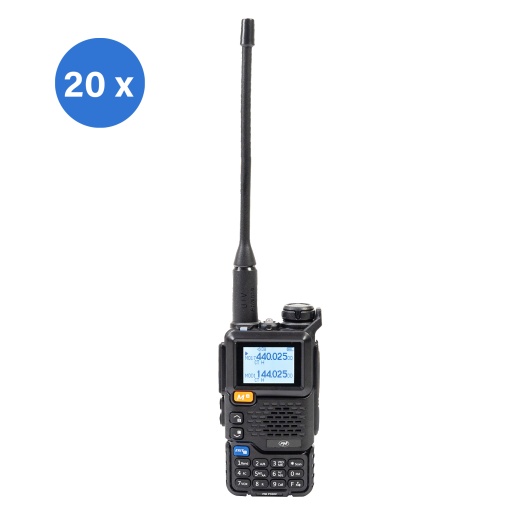 Bax cu 20 bucati statie radio portabila VHF/UHF PNI P18UV, dualband, 144-146MHz si 430-440MHz, 200CH, VOX, Scan, Radio FM, Li-Ion 2200 mAh - Img 11