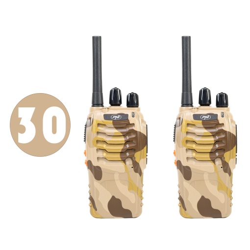 Bax cu 30 seturi Statie radio portabila PNI PMR R40 Camo, set cu 2 buc, 0.5W, 16 canale programabile, 16 PMR si tonuri 50 CTCSS si 104 DCS, ASQ, TOT, monitor, programabila, acumulatori 1200mAh, incarc - Img 16