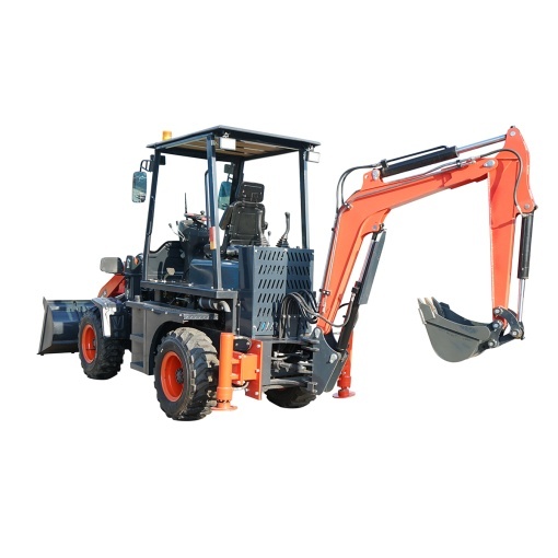 Buldoexcavator 3.5T, motor diesel 50CP 4500x1550x2600mm THOR - Img 2