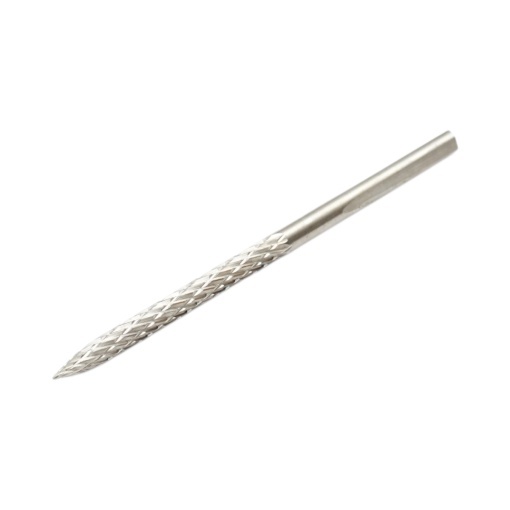 Burghiu cutter calibrare orificii petice anvelope tip ciuperca 3x58mm otel aliat 94-003 Breckner Germany - Img 3