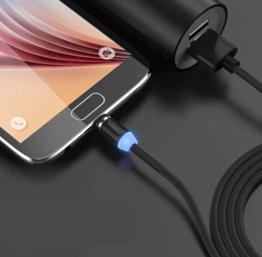 Cablu GSM 3 in 1 MicroUSB C si Lightning - Img 4