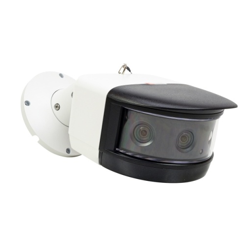 Camera supraveghere video PNI IP6444, 16MP, D-WDR, Zoom Digital, cu functii inteligente de detectie sau identificare, vedere panoramica 180 grade, 12V, POE, IP67