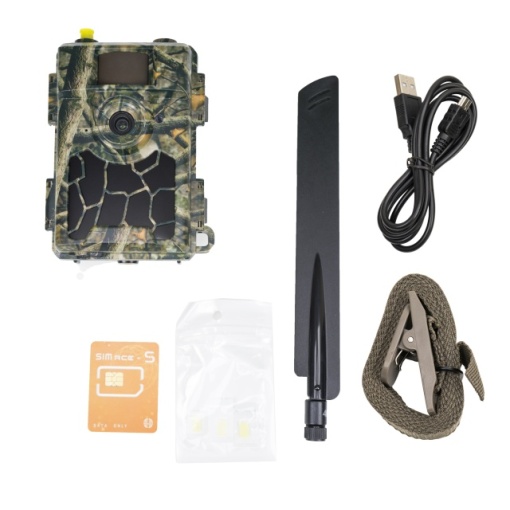 Camera vanatoare PNI Hunting 480C, 24MP, cu Internet 4G, GPS, SIM inclus, posibilitate de stocare in Cloud, 1000 credite incluse
