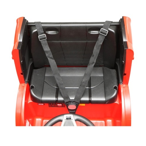 Camion electric rosu cu acumulator 12V/7Ah si telecomanda JJ2011 pentru copii 3 ani - Img 7