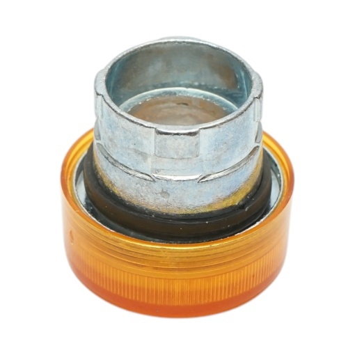 Cap indicator iluminat galben Ø 22mm LAY5 Breckner Germany - Img 5