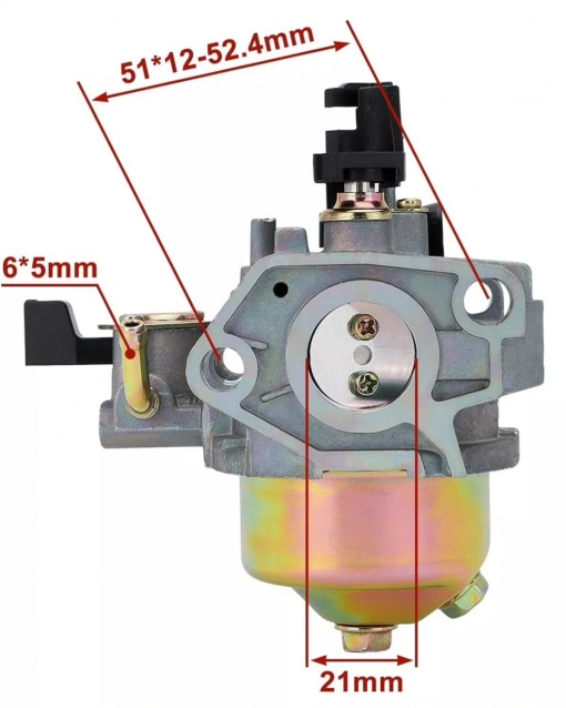 Carburator compatibil Honda GX 270, Zongshen 177F - Img 2