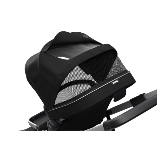 Carucior Thule SLEEK Cadru Gri si Copertina Midnight Black - Img 6