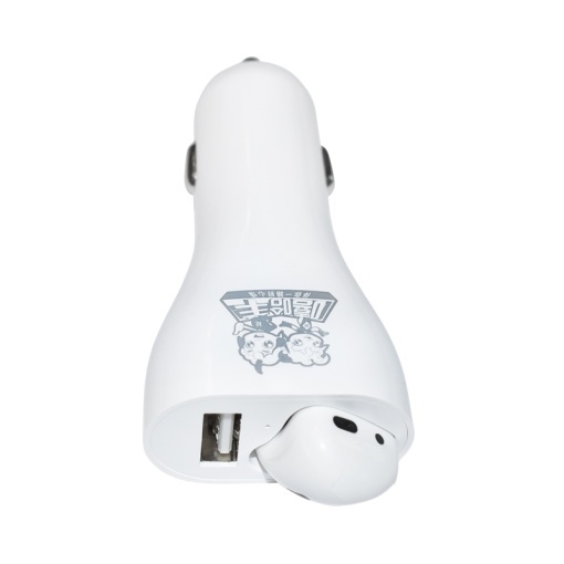 Casca bluetooth cu incarcare la priza auto tip bricheta - Img 3