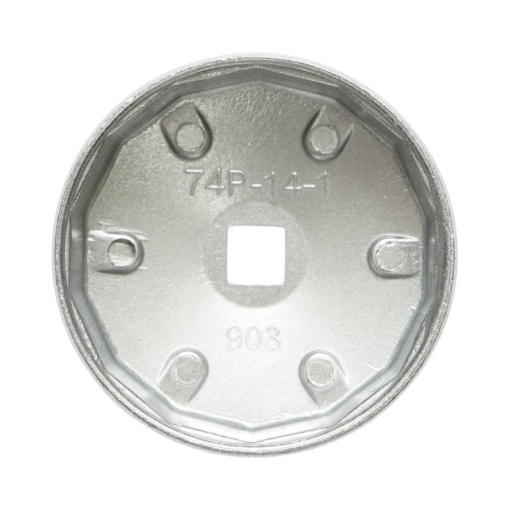 Cheie filtru ulei tip cupa 74mm x 14 laturi, patrat 1/2 inch Breckner Germany - Img 3