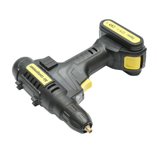 Compresor aer auto umflat roti portabil digital 12V/120W, 150 PSI, iluminare LED, baterie Li-ion 2000mAh Breckner Germany - Img 5