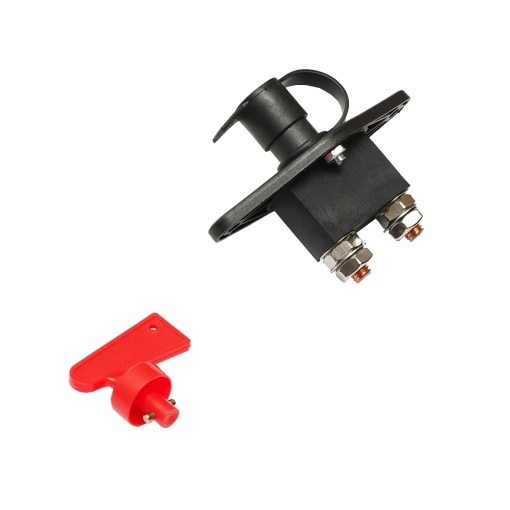 Contact general 12/24V conector cupru M10, cheie plastic cu protectie, distanta de prindere 100mm Breckner Germany - Img 3