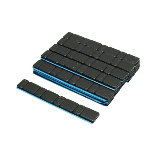 Contragreutati autoadezive negre echilibrare roti Fe 60g (5gx4 buc + 10gx4 buc) 100 benzi/cutie - Img 4
