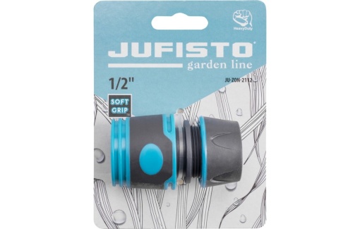 Cuplaj rapid Jufisto 1/2', bimaterial, prindere moale - Img 2