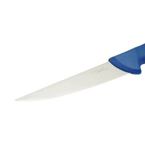 Cutit de transat si injunghiat profesional 15cm, lama otel 5Cr15MoV, maner Nylon albastru Breckner Germany - Img 6