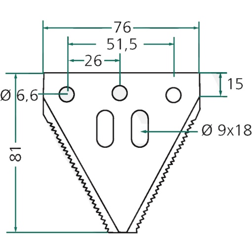 Cutit lama combina Schumacher 19 dinti 3mm Breckner Germany - Img 4