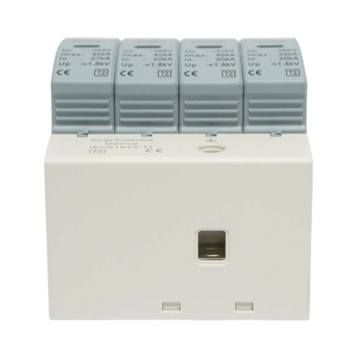 Descarcator supratensiune 4P SPD tip 2, 385V AC, 20kA/40kA WP-SPD-OBO-4P - Img 5