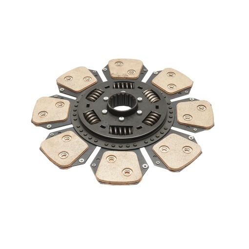 Disc ambreiaj fi 350mm, interior 1 fi 45mm, interior 2 fi 50mm Z=18 pentru Fiat OEM 5118453 - Img 3