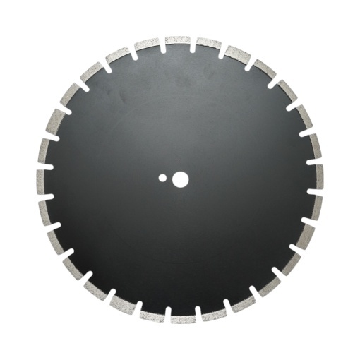 Disc diamantat segmentat 450x25.4mm, A40 segment 12mm pentru asfalt, beton proaspat Breckner Germany - Img 2