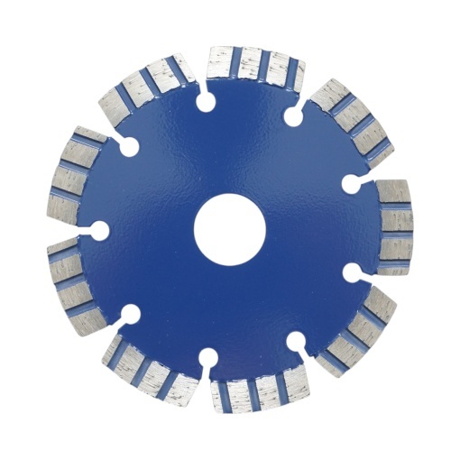 Disc diamantat turbo segmentat 115x22.23mm, segment 10mm pentru beton armat, piatra dura, pavele Breckner Germany - Img 2