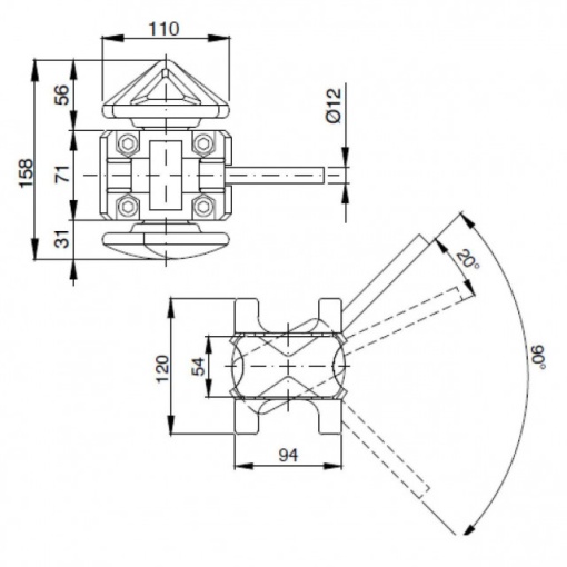 twist lock container