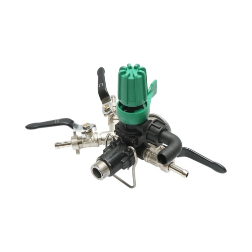 Distribuitor cu 3 cai pentru erbicidator, manometru cu glicerina 1000 PSI - Img 5