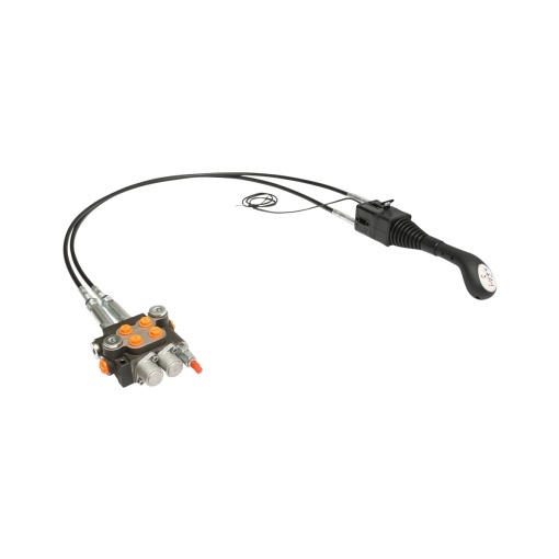 Distribuitor hidraulic P40 315 bar 2 cai si joystick si cablu 1,5M 40L/min - Img 4