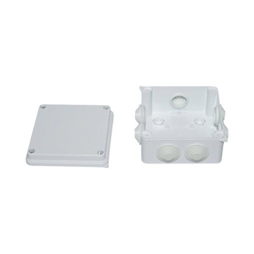 Doza derivatie patrata aparenta 7 intrari 100x100x70mm IP65 - Img 2