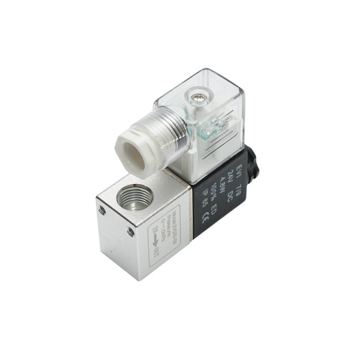 Electrovalva pneumatica 4.8W DC24V, 1 circuit 1/4 IP65 - Img 2