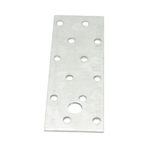 Element de imbinare plat 120x40mm, grosime 2mm, otel zincat - Img 3
