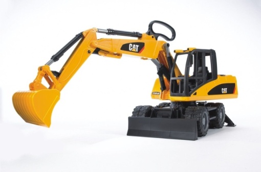 Excavator cu roti, Caterpillar - Bruder 2445 - Img 4