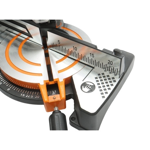 Fierastrau circular stationar profesional 1800W, 220V, disc 255mm 60T, taiere inclinata 45°, 5500 r/min, sac colectare Breckner Germany - Img 10