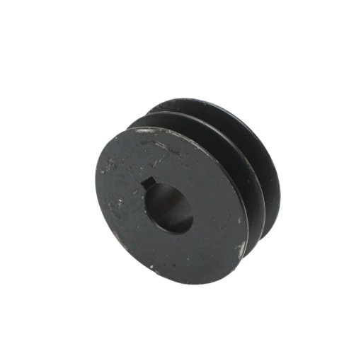 Fulie 2 caneluri 76x32mm pentru ax cu pana 24mm - Img 3