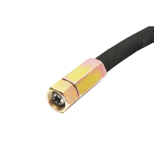 Furtun presiune sertizat cu capete filetate L=600 mm (Reductie M20X20) - Img 4