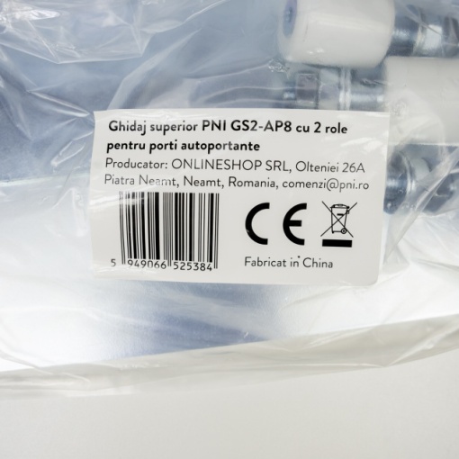 Ghidaj superior PNI GS2-AP8 cu 2 role pentru porti autoportante - Img 8