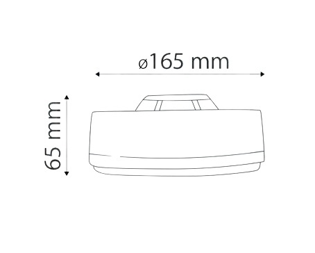 Girofar auto cu efect stroboscopic 12V/24V orange cu 10LEDURI (baza magnetica) - Img 2