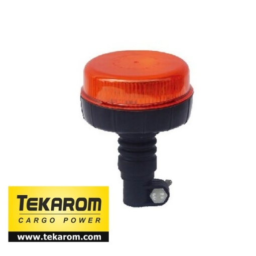 Girofar auto cu efect stroboscopic 12V/24V orange cu 12 LED-uri de 3W - Img 3