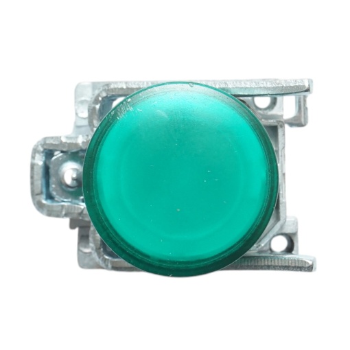 Indicator semnalizare LED verde 220V, 14mA, TB4 Breckner Germany - Img 2