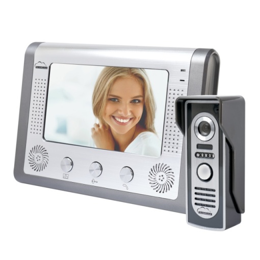 Interfon video SilverCloud House 715, ecran LCD 7 inch, camera de exterior, night vision, iesire yala electromagnetica - Img 4