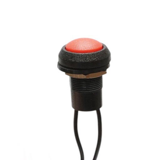 Intrerupator buton comanda joystick rosu Ford, New Holland, Fiat cod OEM 82013762 - Img 4