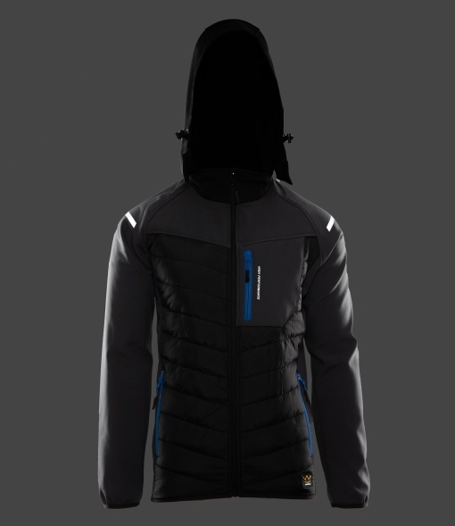 Jachetă softshell, gri - Img 16