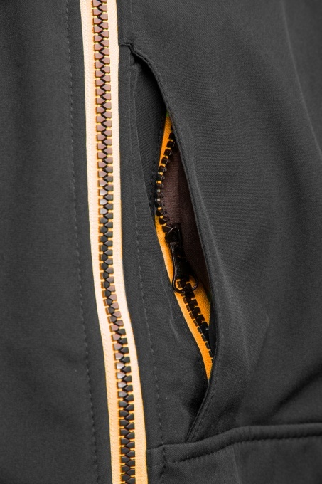 Jacheta Softshell Seven Kings negru-portocaliu - Img 12