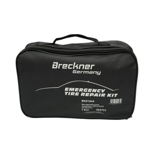 Kit reparatie pana anvelope cu compresor 12V si solutie etansare 450ml Breckner Germany - Img 6