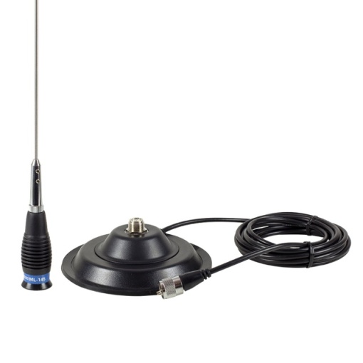 Kit Statie radio CB TTi TCB-550 EVO + Antena PNI ML145 cu magnet - Img 2