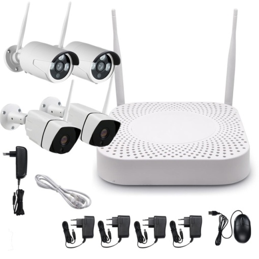 Kit supraveghere video PNI House TY200 - 4 camere Full HD, control prin aplicatia Tuya Smart - Img 7