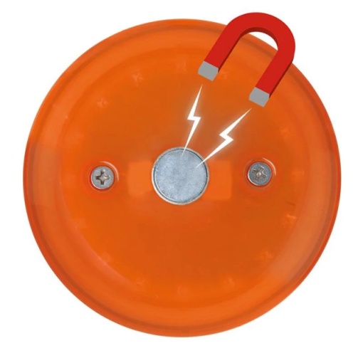 Lampa de avertizare si semnalizare 16+8LED portocaliu - Img 5