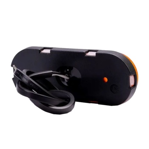 Lampa gabarit 121x47, LED, galbena, Fristom - Img 4