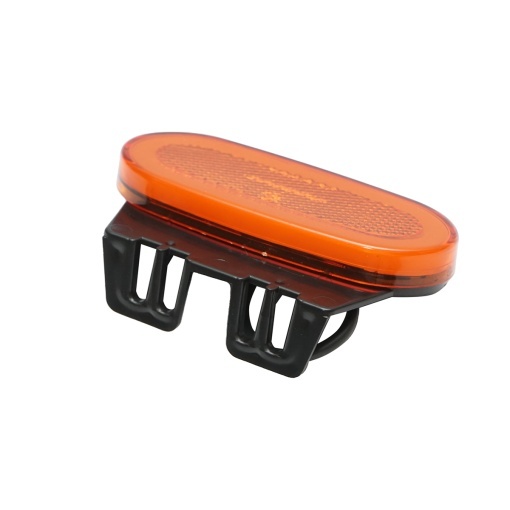 Lampa gabarit laterala ovala LED NEON 12-24V galbena cu suport 105x46mm Breckner Germany - Img 3