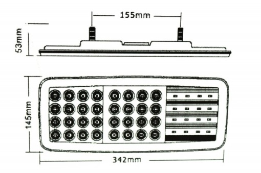 LAMPA LED SMD STANGA - Img 3