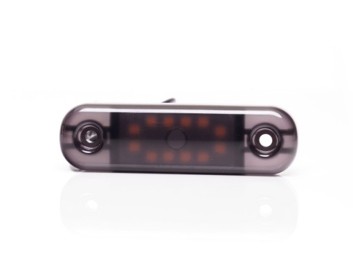 Lampa marcaj BLACK cu lumina alba 12 LEDURI 12/24V - Img 2