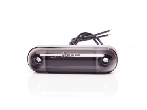 Lampa marcaj BLACK cu lumina rosie 3 LEDURI 12/24V - Img 2